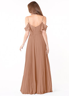 Azazie Lyney Final Sale Dusk A-Line Off the Shoulder Chiffon Dress image2