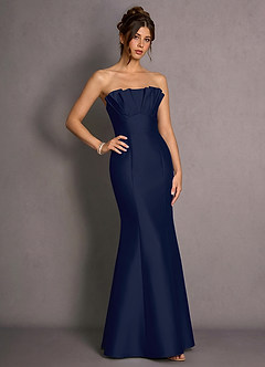 Maxi jurk Verity Diepe Marine image3