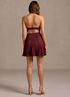 Kaia Black Mini Dress image2