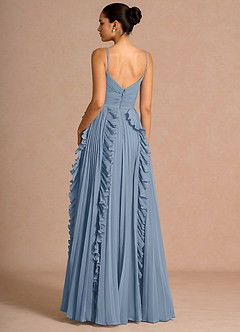 Robe Maxi Poudre Bleue Vivian image2