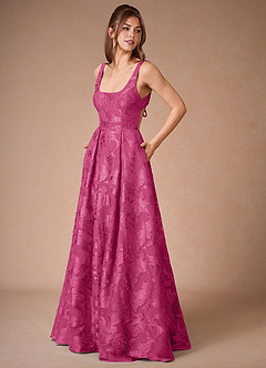 Althea Maxi Klänning Fuchsia image7