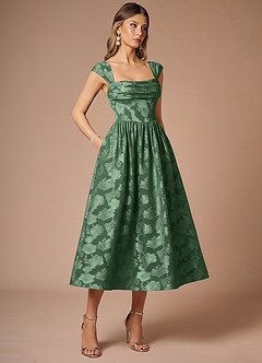 Dana Eucalyptus Midi Dress image3