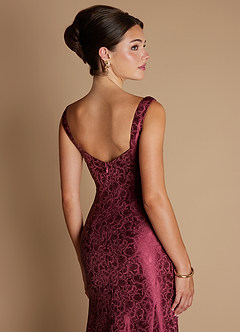 Kiana Wine Maxi Dress image2