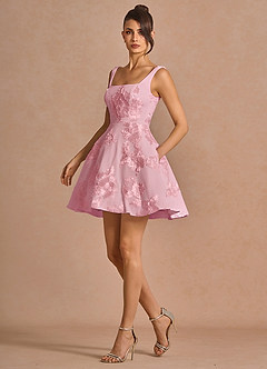 Brynn Mini Klänning Rosa image3