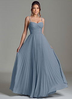 Azazie Catie Bridesmaid Dresses Twilight A-Line Sweetheart Neckline Chiffon Dress image3
