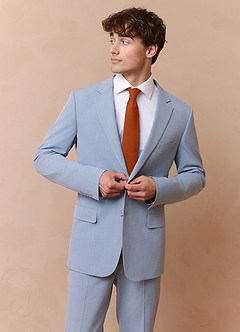 front Metallic Satin Wide Tie