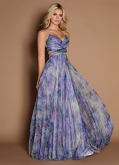 Raquel Lilac Maxi Dress image3