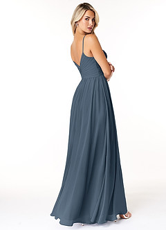 Azazie Lisbon Final Sale Neptune A-Line Sweetheart Neckline Chiffon Dress image2