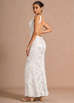 Ivellea Cloud White Maxi Dress image3