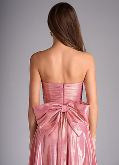 Bibana Rose Quartz Straight Neckline Prom Gown image2