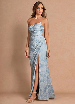Chrissy Powder Blue Maxi Dress image4