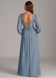 Azazie Maree Bridesmaid Dresses Twilight A-Line Corset Chiffon Dress image6