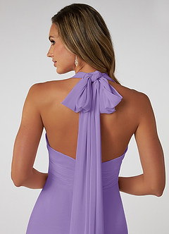 Azazie Fifi Bridesmaid Dresses Tahiti A-Line Strapless Chiffon Convertible Dress image4