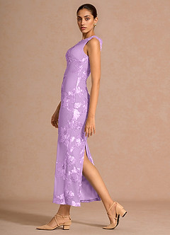 Fionna Frosted Lilac Maxi Dress image5