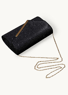 front Micronized Glitter Envelope Bag