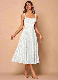 Vestido Blanco Midi Sylvie image4
