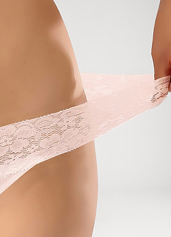 front Niedrig geschnittene sexy Spitzen-Slips (Einzelstück)