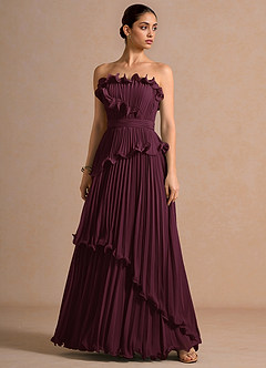 Marieline Merlot Maxi Dress image3