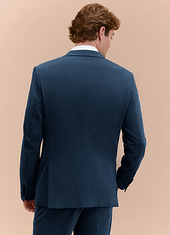 front William Dark Navy Comfort Blend Suit Jacket