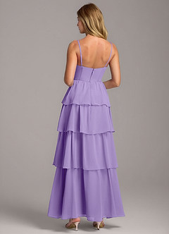 Azazie Alanna Bridesmaid Dresses Tahiti A-Line Sweetheart Neckline Chiffon Dress image7