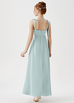Azazie Rosey Junior Mist A-Line Sweetheart Neckline Stretch Satin Dress image6