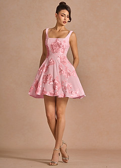 Brynn Pink Mini Dress image3