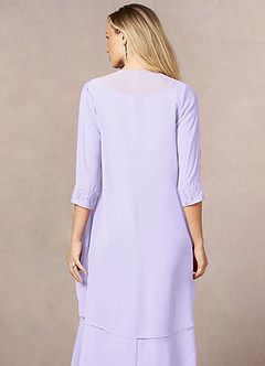 front Azazie Maura Chiffon Wrap