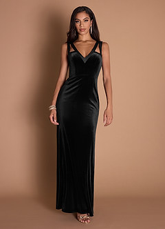 Vestido Negro Largo Tania image3