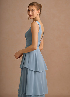 Melisande Powder Pink Midi Dress image7