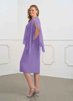 Azazie Sparrow Mother of the Bride Dresses Tahiti Sheath Sequins Chiffon Dress image9