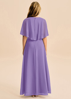 Azazie Maris Junior Abito A-Line in Chiffon Tahiti image2