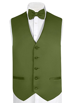 front Matte Satin Vest