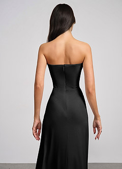 Vestido Negro Largo Virelle image5