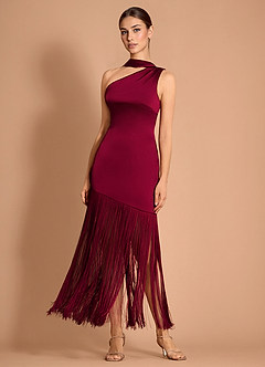 Amelie Merlot Vestido largo image3