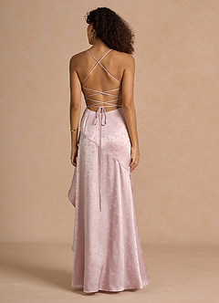 Vestido Peonía Rosa Floral Largo Geneviève image2