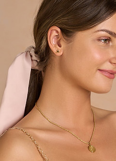 front Star Stud Earrings