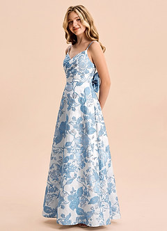 front Azazie Rumi Junior Formal Dress