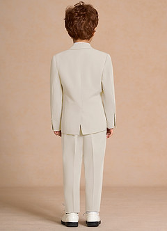 front Oliver Cream Boys 3-Piece Suit