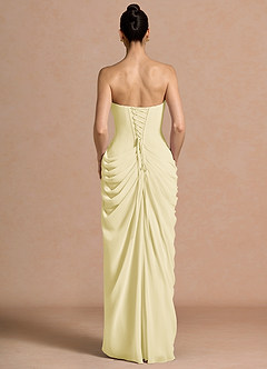 Robe Maxi Beurre Jaune Kaavia image2