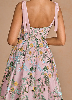 Aurelie Candy Pink Midi Dress image7