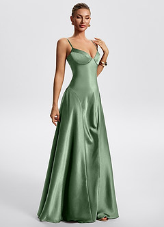 Noreen Matcha A-Line Maxi Dress image6