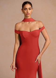 Moya Orange Maxi Dress image5