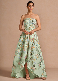 Robe Maxi Vert Clair Lelia image4