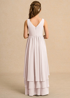 Azazie Kitten Junior Formal Flower Girl Klänningar Klä A-Line i Chiffong image2