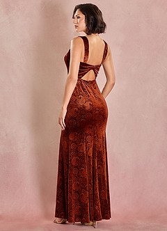Carlie Spice Keyhole Maxi Dress image2