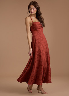 Irelia Terracotta Maxi Dress image5