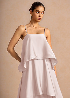 Vestido Rosa Empolvado Largo Itasca image6