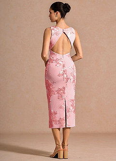 Robe Midi Rose Taylin image2