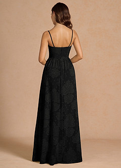 Maxi jurk Philomena Zwart image2