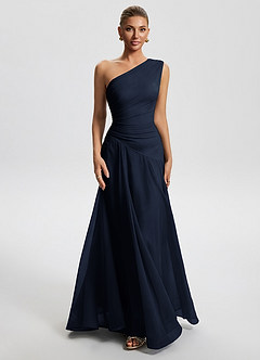 Sylvaine Navy Maxi Dress image3